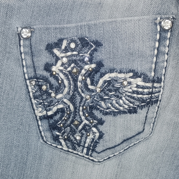 ZCo Jeans Capri's Size 0 - Picture 4 of 4